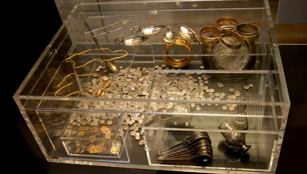 Tesoro de Hoxne, en el Museo Británico