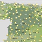 Mapa del tiempo en Castilla y León para este lunes 28 de febrero