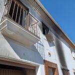 Vivienda incendiada en la localidad onubense de Almonte