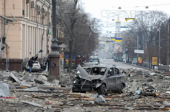 Ataque a Kiev y Jarkov: El Ejército ruso quiere crear un eje entre las dos urbes con Donbás