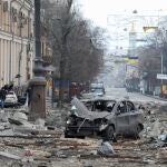 Bombardeos en Jarkov