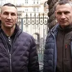 Los hermanos Wladimir y Vitali Klitschko.
