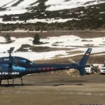 Un helicóptero de los Mossos que participó en las tareas de rescate