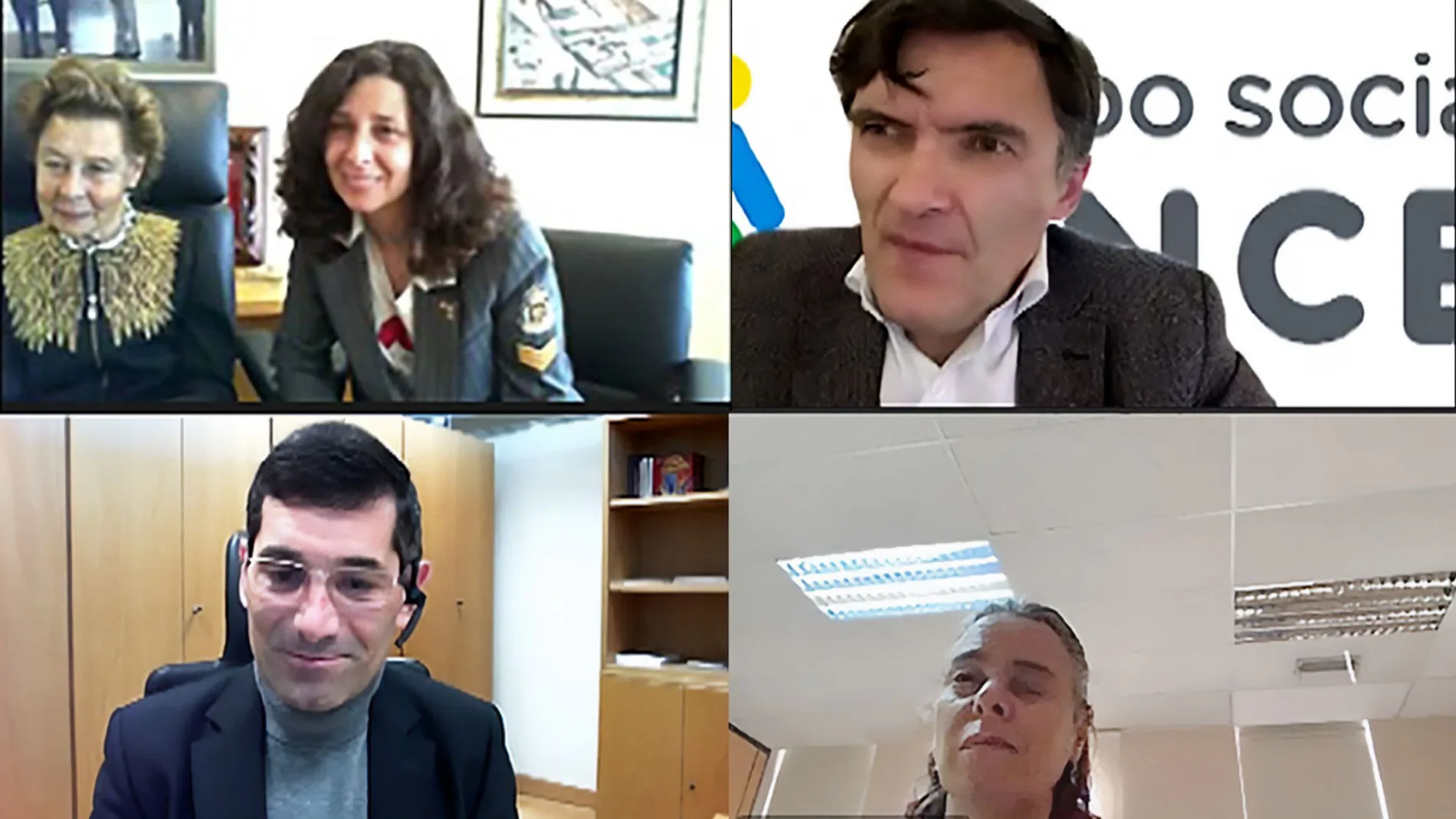 Reunión entre la Fundación ONCE y Gullón