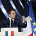 El presidente francés, Emmanuel Macron, ha esperado al último momento para anunciar su candidatura