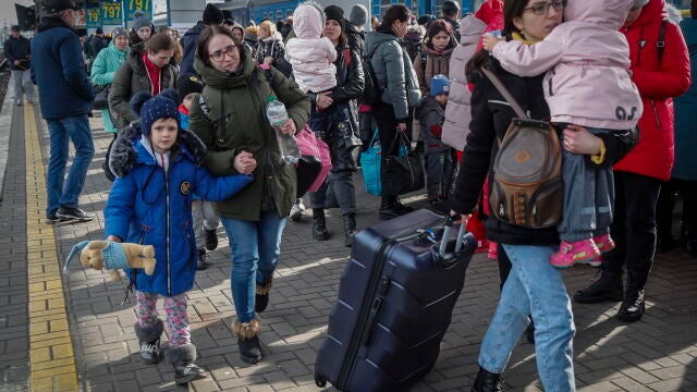 El éxodo de refugiados