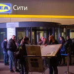 Fiebre consumista en Rusia ante el cierre de empresas europeas