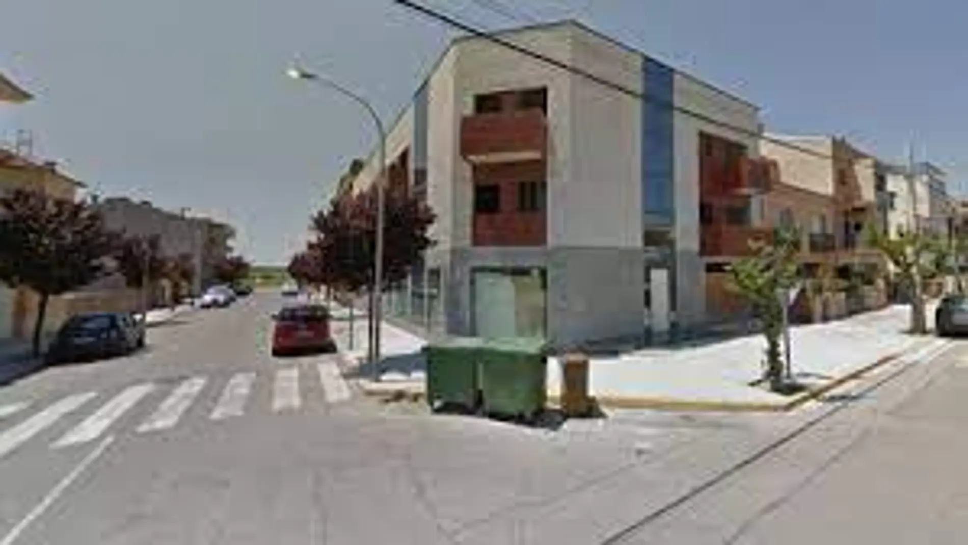 El contenedor en el que se encontraron los restos