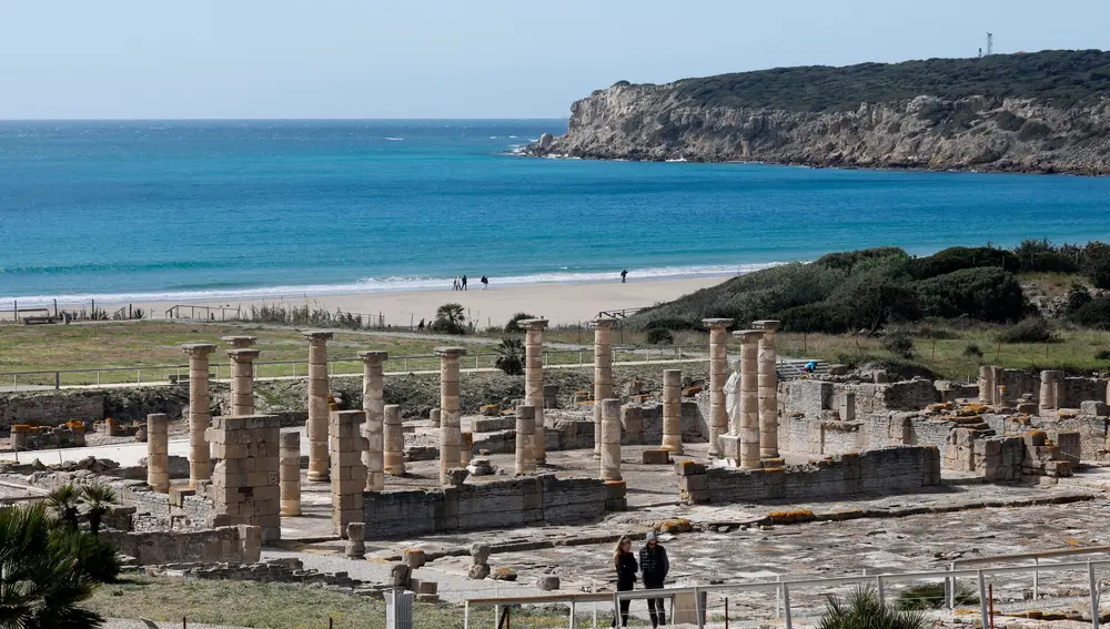 La ciudad romana de Baelo Claudia, en la costa de Tarifa (Cádiz). -EFE / A.Carrasco Ragel.