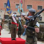 Acto del 373 aniversario de la creación del Regimiento de Caballería "Farnesio" nº12, ubicado en la Base "El Empecinado" de Santovenia de Pisuerga en Valladolid