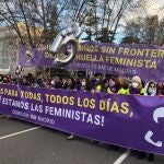 Manifestación de la Comisión 8M en Madrid EUROPA PRESS 08/03/2022