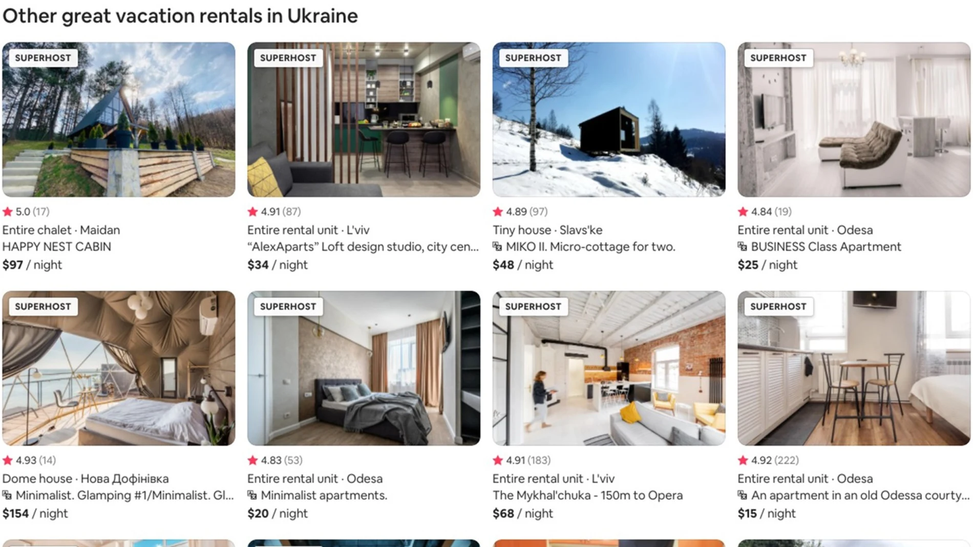 La última iniciativa para ayudar al pueblo ucraniano: alquilar un alojamiento al que nunca vas a ir