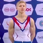 El gimnasta ruso Ivan Kuliak.