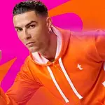 Imagen promocional de Cristiano Ronaldo para la empresa Talabat.