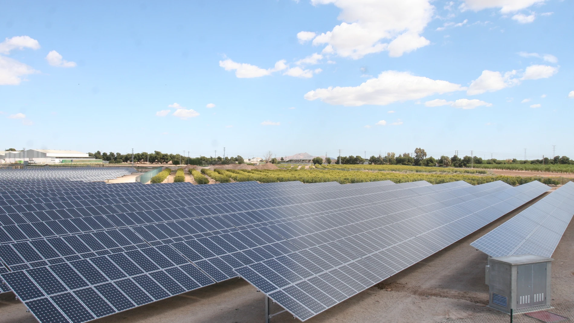 Una huerta solar en Murcia