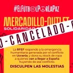 La RFEF cancela el mercadillo solidario y donará sus existencias de ropa deportiva a ucranianos refugiados en España