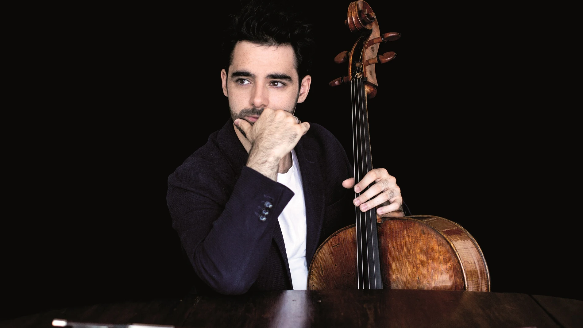 El violonchelista Pablo Fernández