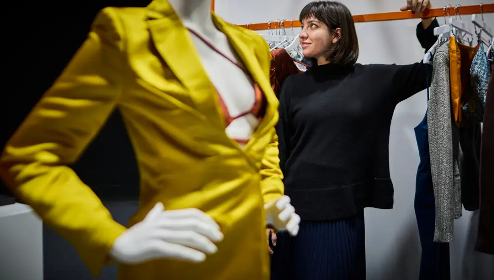 La diseñadora madrileña Fátima Miñana en el Showroom de Allianz EGO