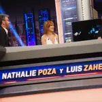 Nathalie Poza y Luis Zahera en "El Hormiguero"