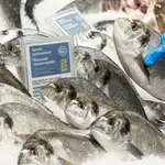 Pescado responsable Eroski Natur con sello GGN en la pescadería del hipermercado Eroski Artea MITXI 23/02/2022