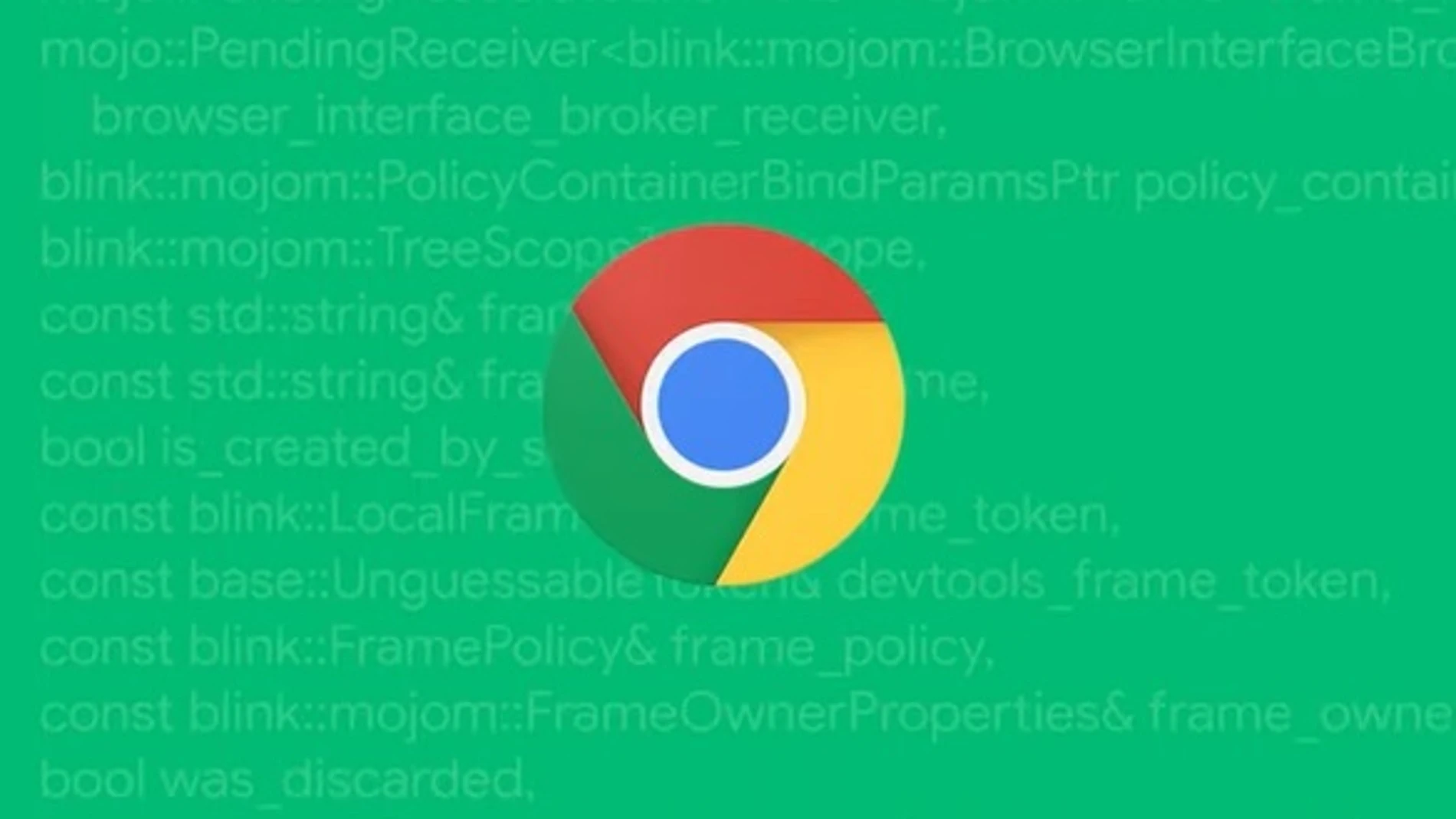 Logo de navegador Chrome.