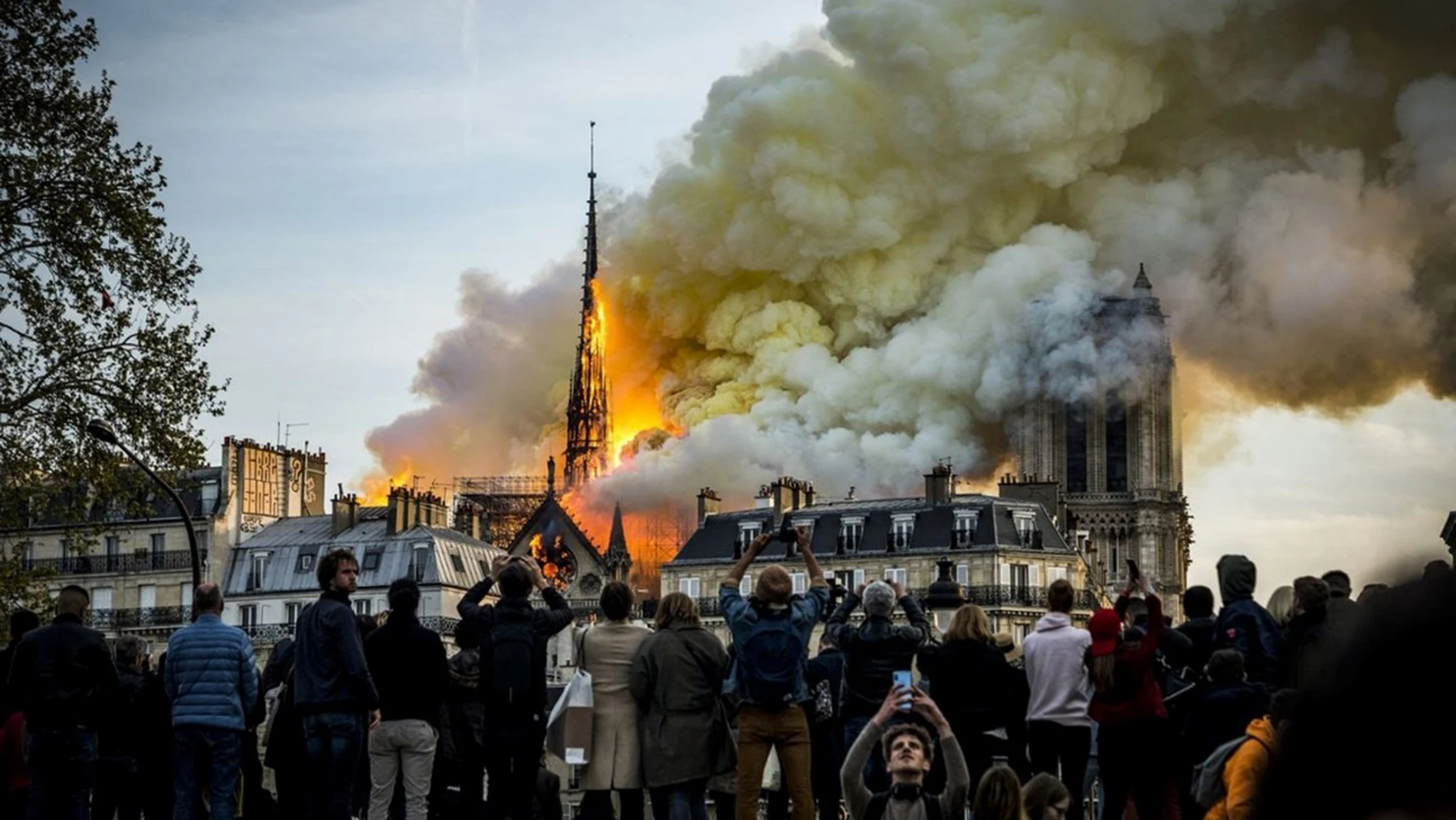El devastador fuego de la catedral de Notre-Dame