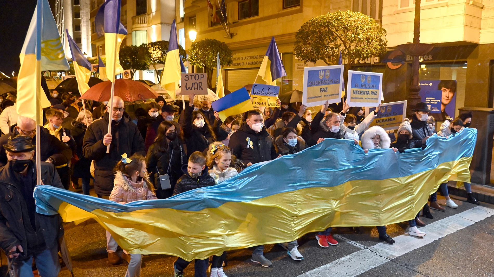 La Comunidad ucraniana convoca en Burgos una manifestación "A favor de la paz"