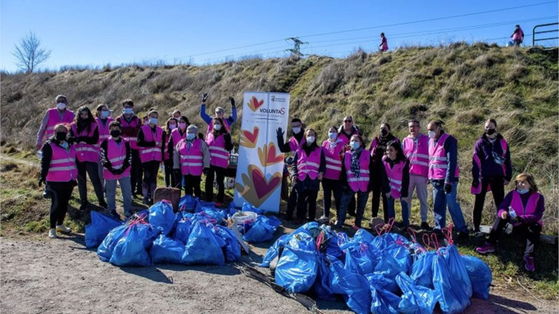 Actividad del voluntariado ambiental de Salamanca