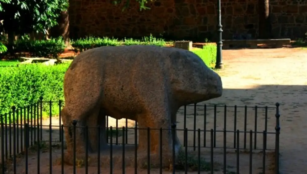 Escultura del verraco vetton de Ávila