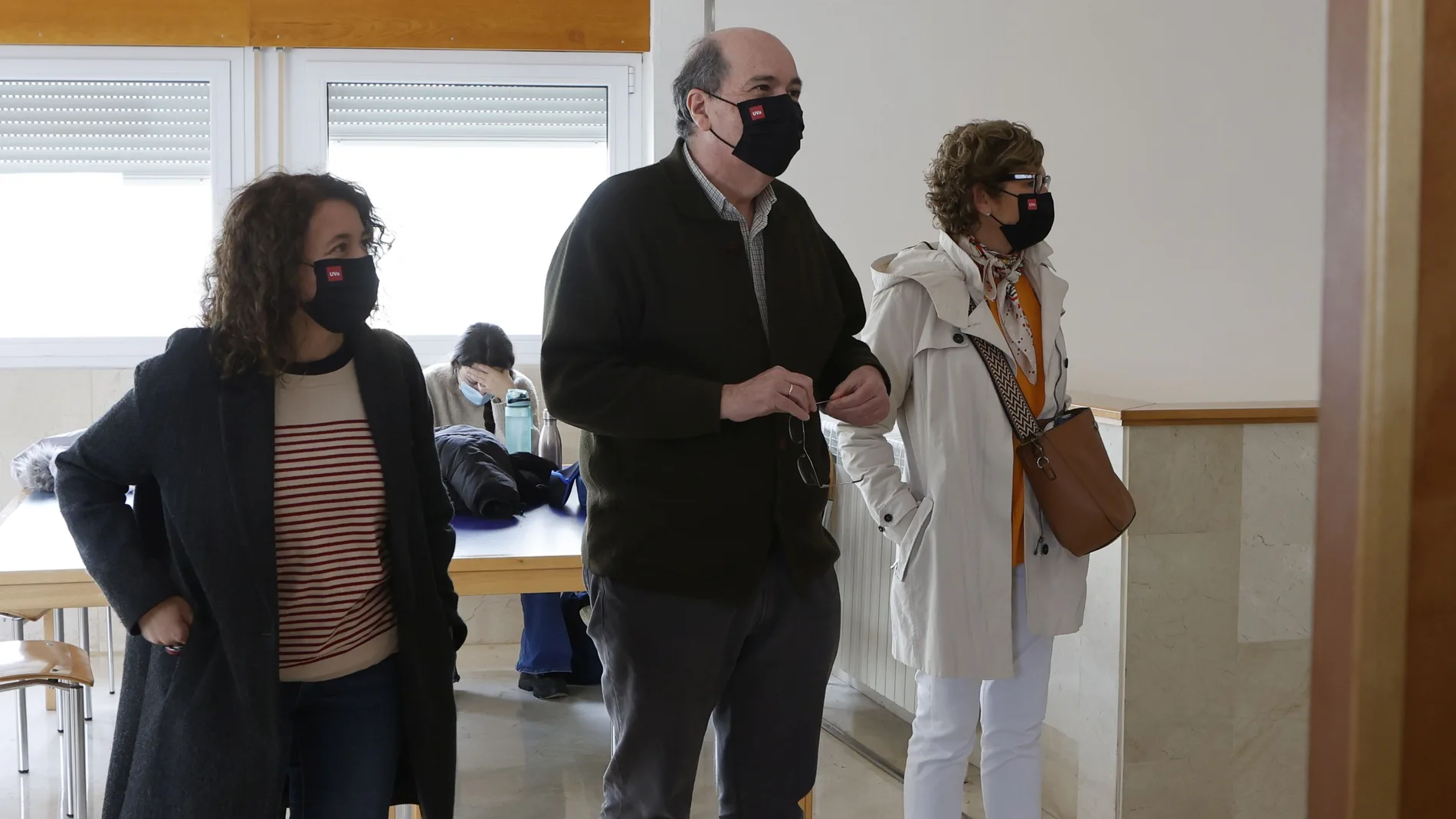 El candidato al Rectorado de la Universidad de Valladolid José Ramón González visita el Campus de Soria, donde presentará su programa electoral