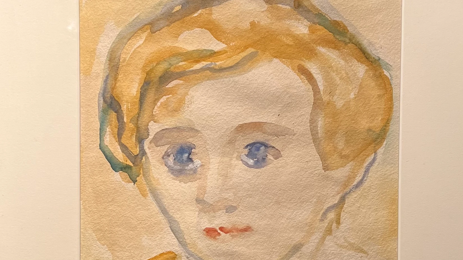 El retrato de Munch en la exposición