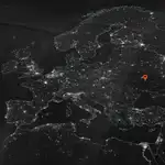  La NASA muestra una Ucrania a oscuras en tan solo 21 días de invasión rusa