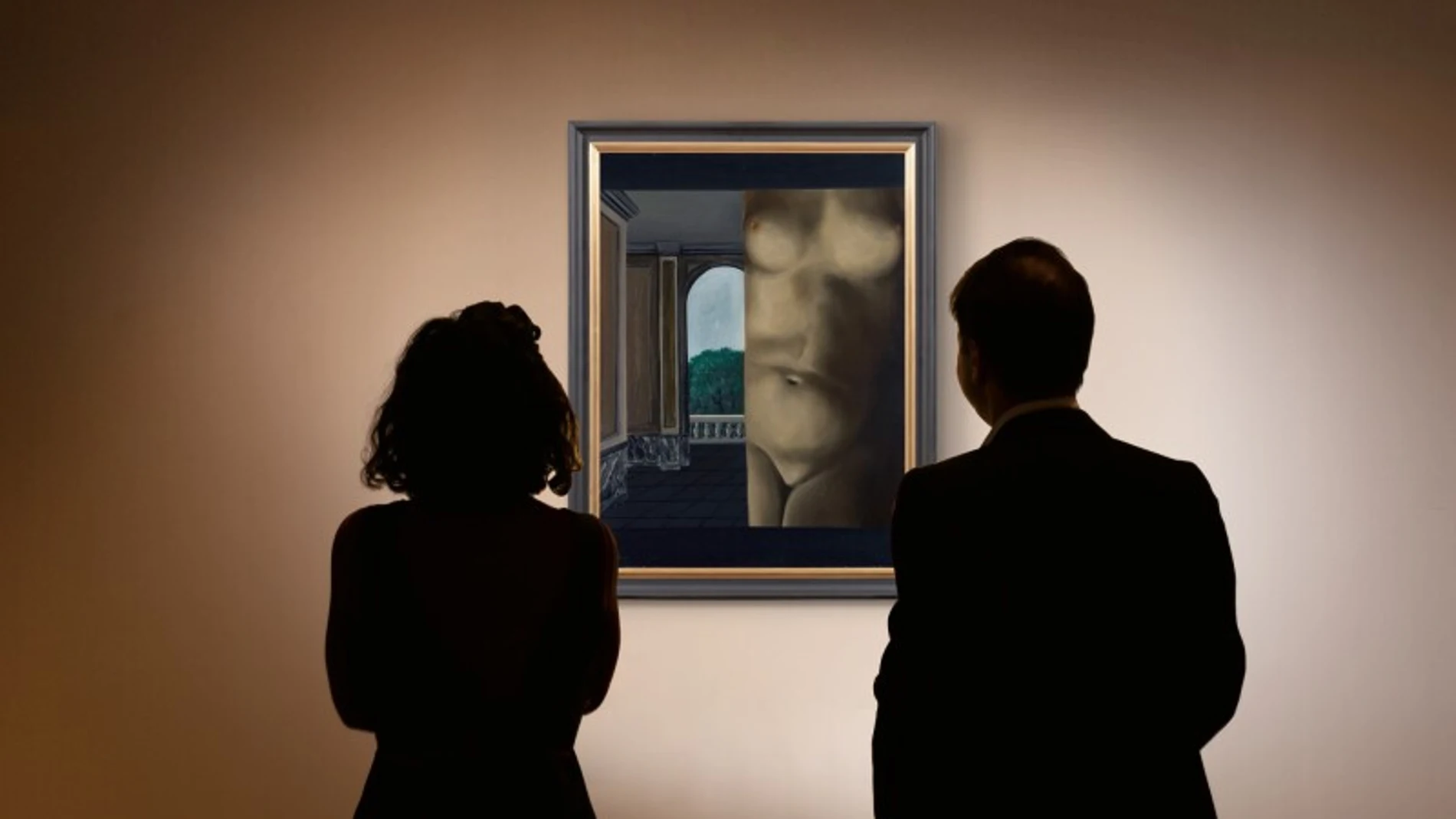 "Le palais de la courtisane", de René Magritte