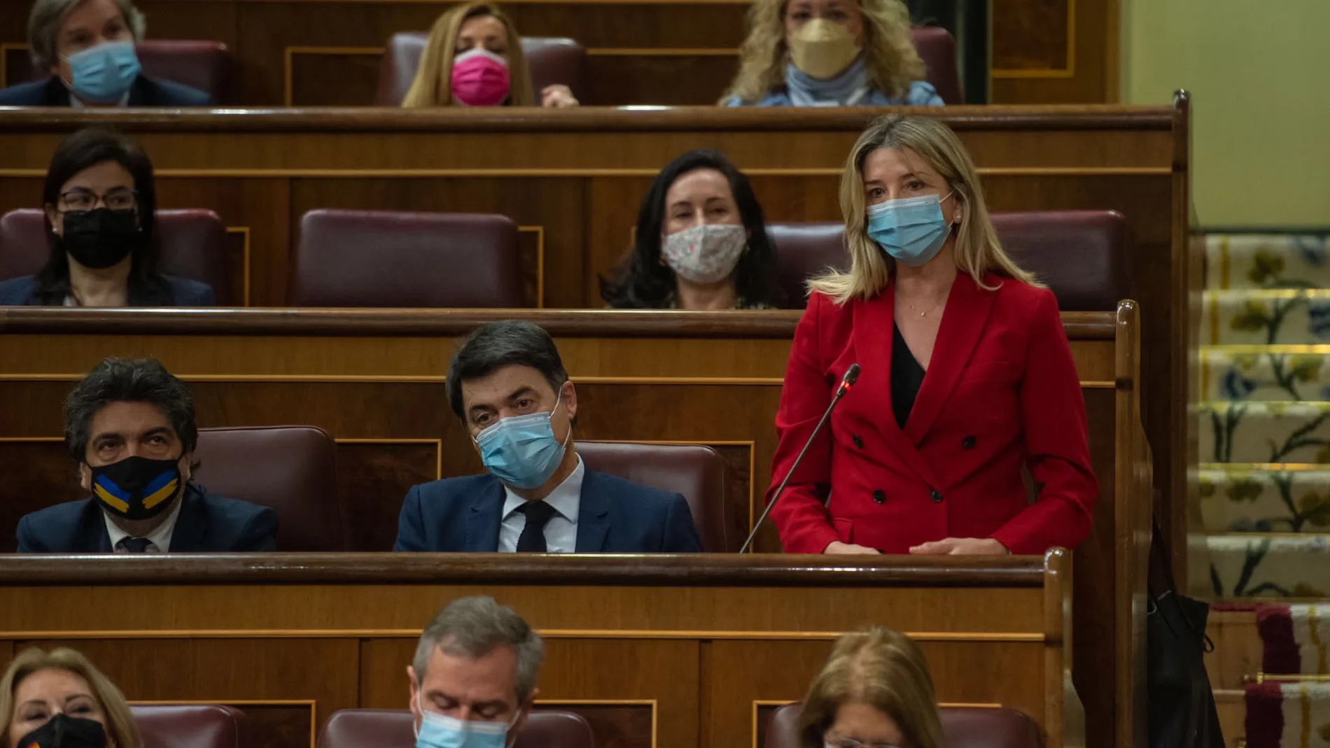 Intervención de la diputada del PP por Ávila, Alicia García, durante la sesión de control al Gobierno