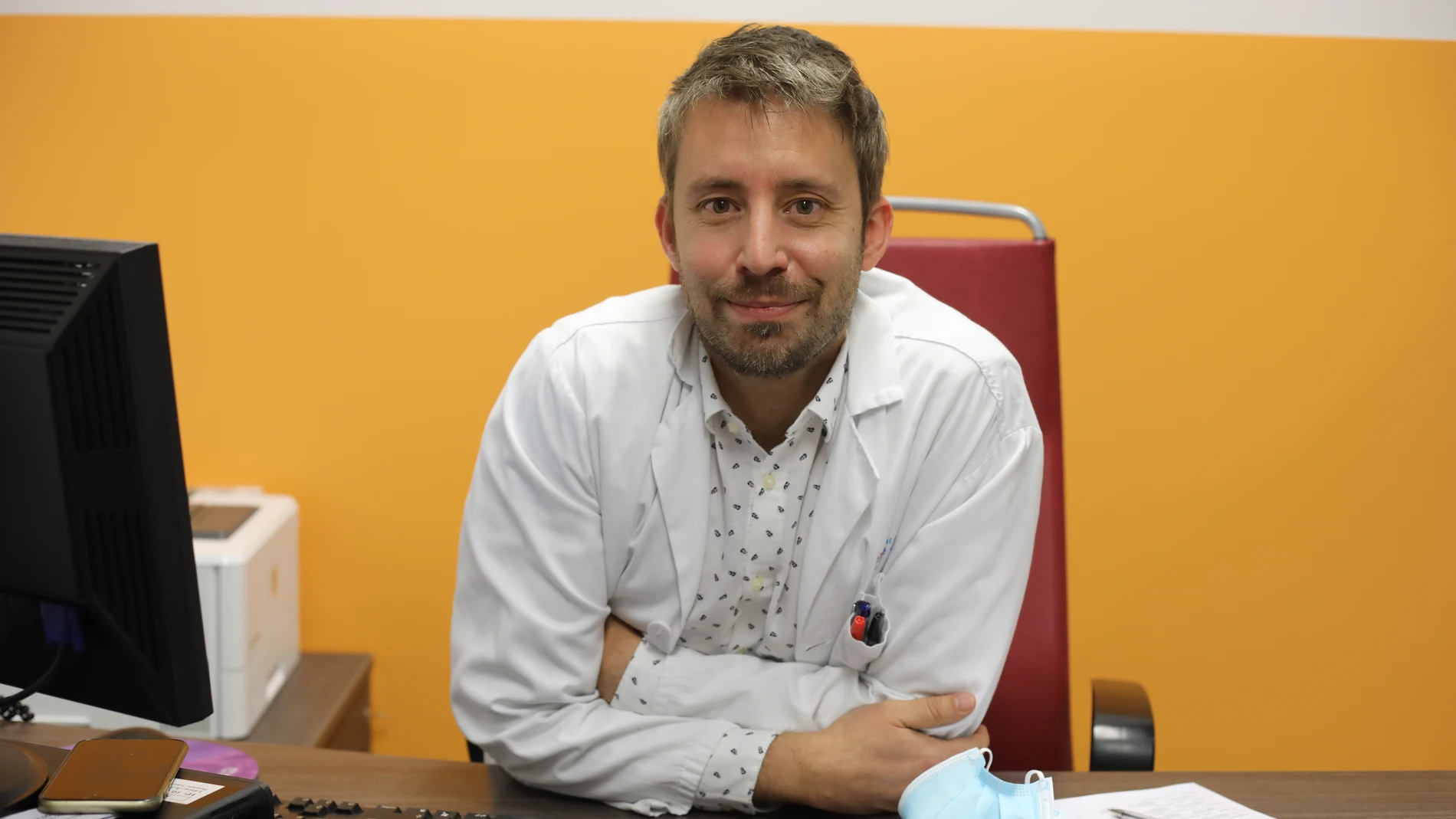 Andrés Labiano es neurólogo del Hospital 12 de Octubre de Madrid @Cipriano Pastrano