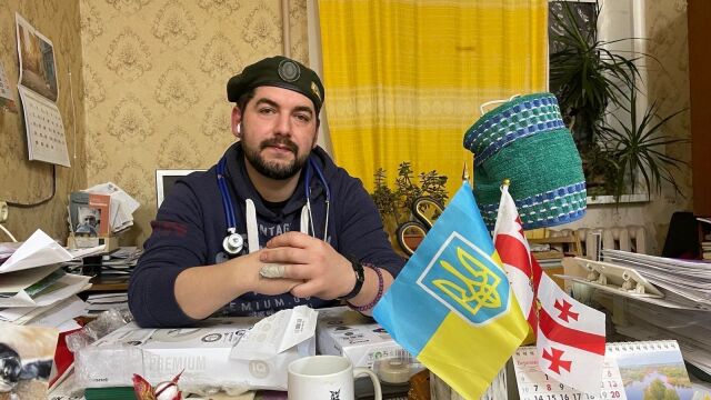 El neurocirujano ucraniano Morozov Tengiz