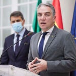 El consejero de Presidencia, Elías Bendodo. Joaquín Corchero / Europa Press