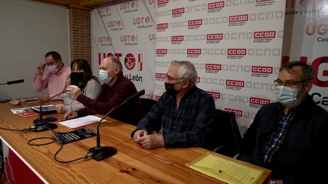 UGT, CCOO y varias plataformas presentan las movilizaciones sobre los precios y el empleo
