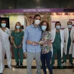 Los sanitarios de Granada salvaron la vida a un paciente Covid gracias a sustituir la función de los pulmones. JUNTA DE ANDALUCÍA