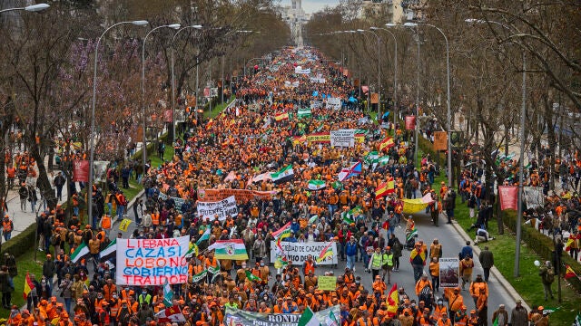 Manifestación por la defensa del campo español este domingo en Madrid