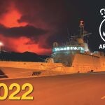 Calendario de la Armada 2022 con el nuevo logotipo