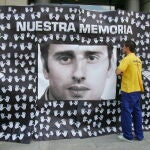 Cartel alusivo al secuestro y asesinato de Miguel Ángel Blanco