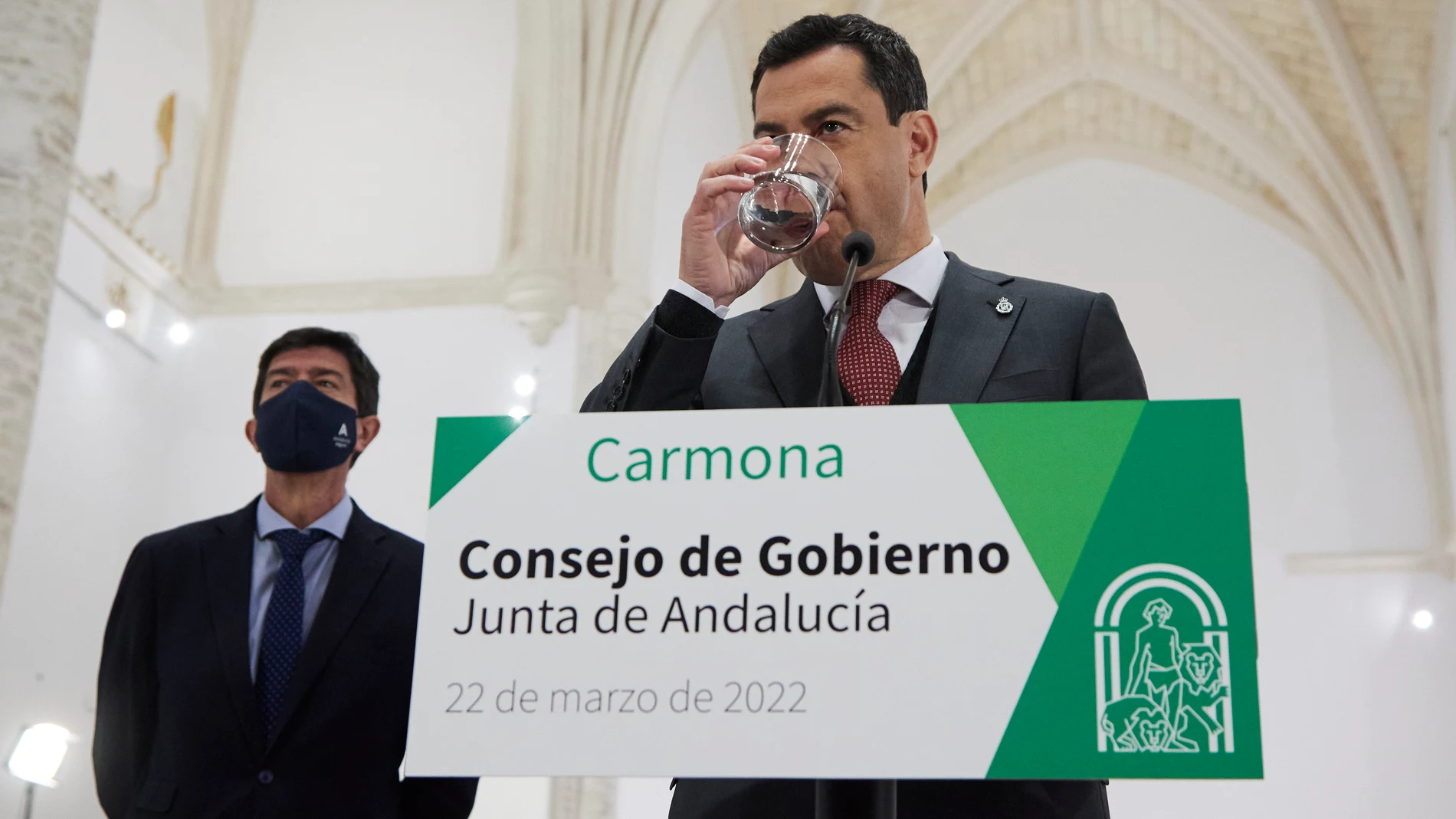El presidente de la Junta, Juanma Moreno Joaquín Corchero / Europa Press 22/03/2022