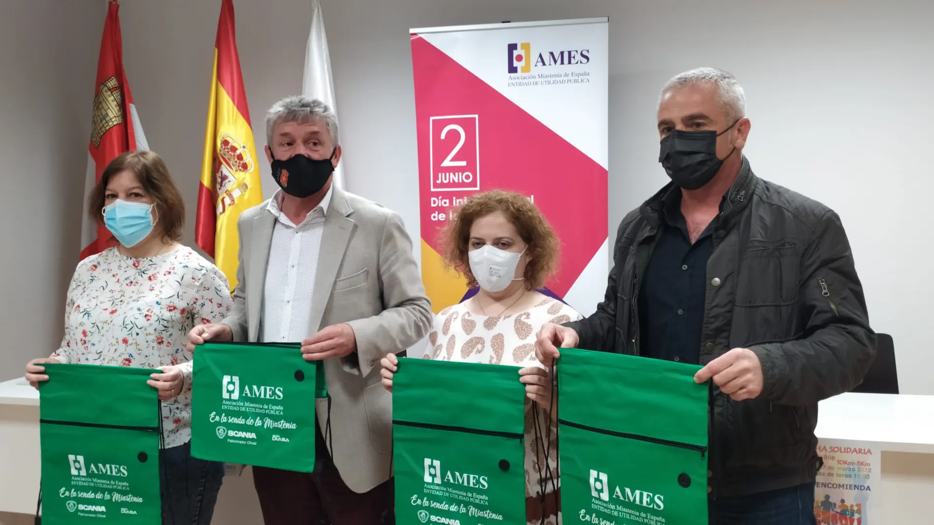 El Ayuntamiento de Arroyo de la Encomienda, Sarbelio Fernández, presenta la iniciativa solidaria