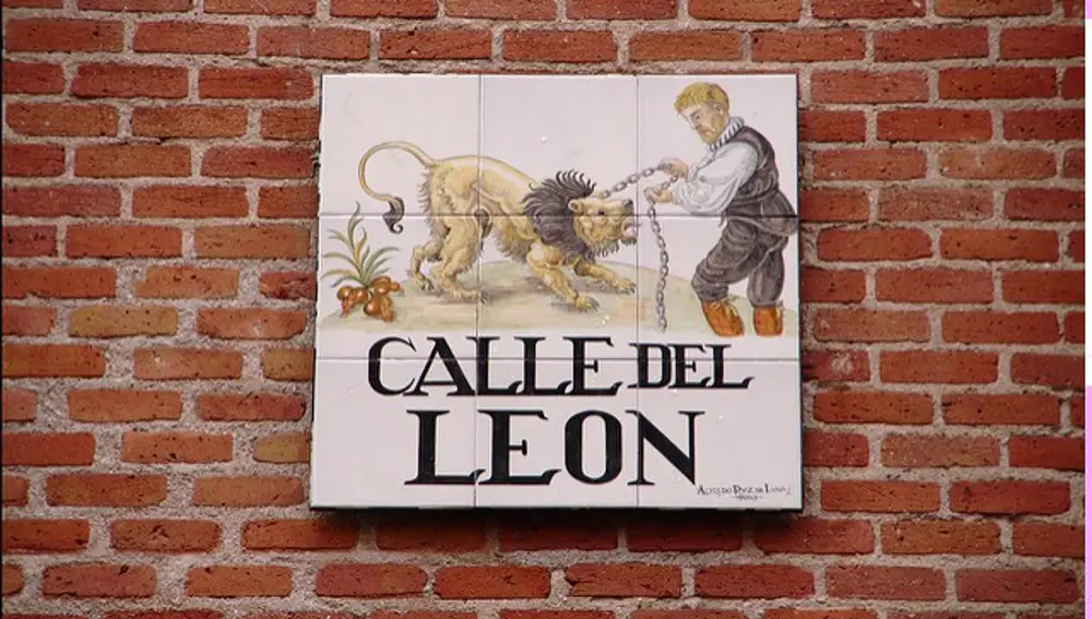 Calle del León en Madrid
