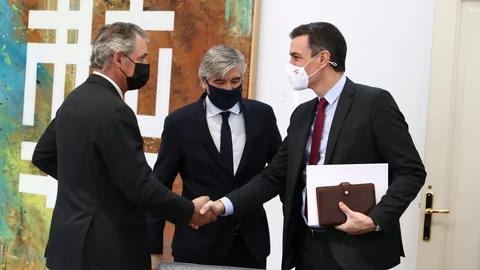 Pedro Sánchez se reunió ayer con las mayores eléctricas