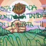 Una de las pintadas que ha aparecido en la fachada del PSOE en Zamora