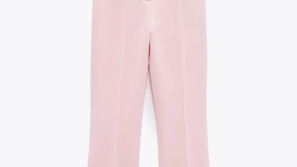 Pantalón flore mini, de Zara