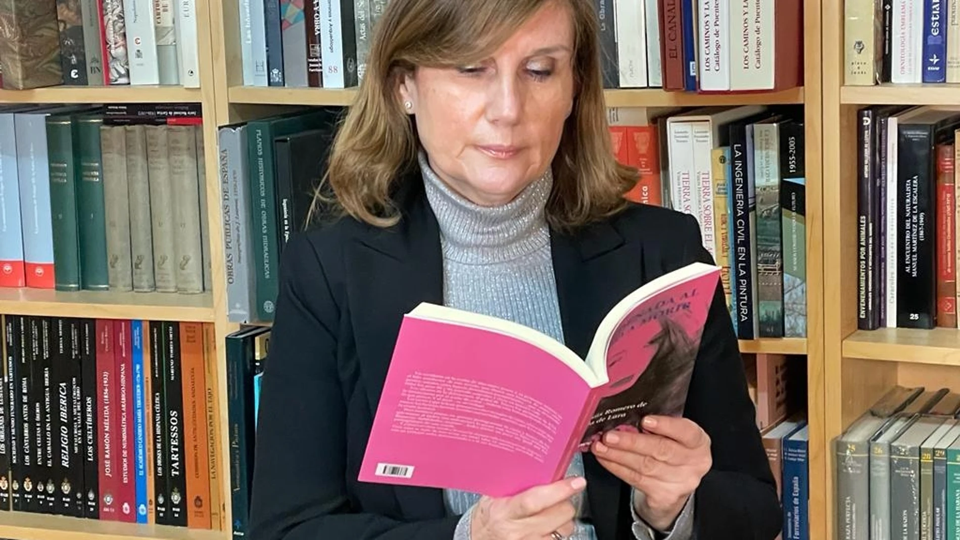 La escritora María Jesús Romero de Ávila