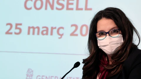 La vicepresidenta y Portavoz del Gobierno valenciano, Mónica Oltra
